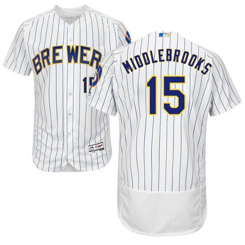 Will Middlebrooks Milwaukee Brewers white jersey