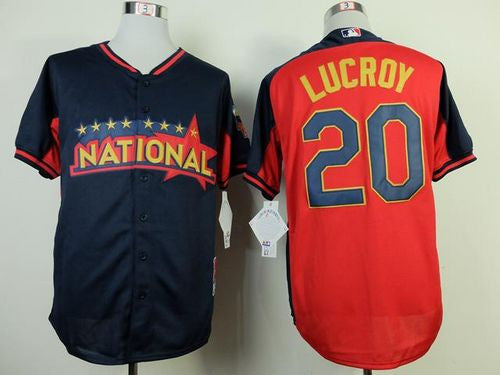 Brewers Jonathan Lucroy National League All-Star navy jersey