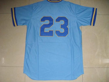 Simmons Milwaukee Brewers blue jersey