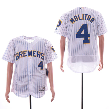 Paul Molitor Milwaukee Brewers royal jersey