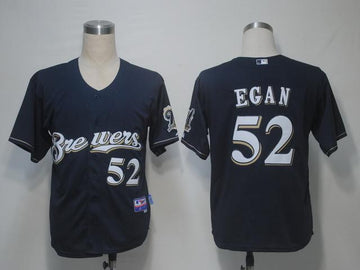 Egan Milwaukee Brewers blue jersey