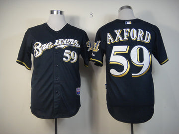 Axford Milwaukee Brewers blue jersey