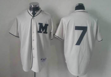Hardy Milwaukee Brewers white jersey