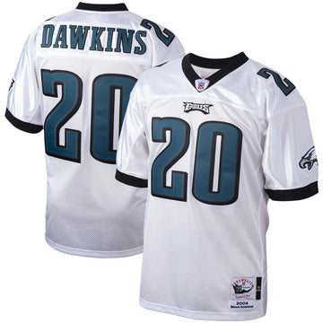Brian Dawkins Philadelphia Eagles white Throwback jersey