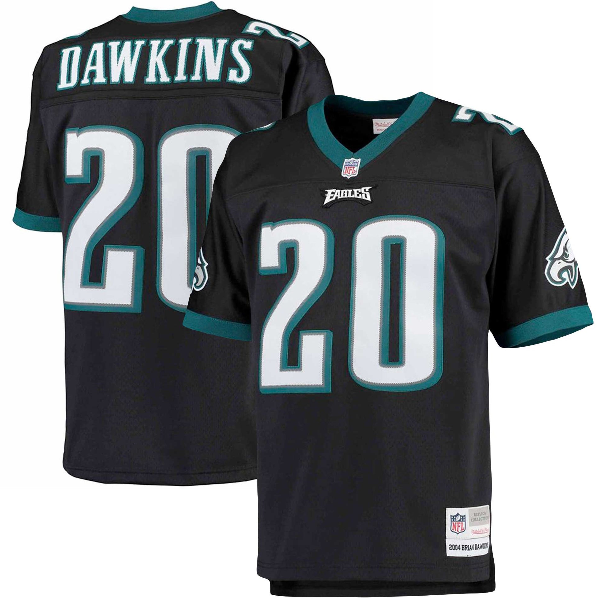 Brian Dawkins Philadelphia Eagles black jersey