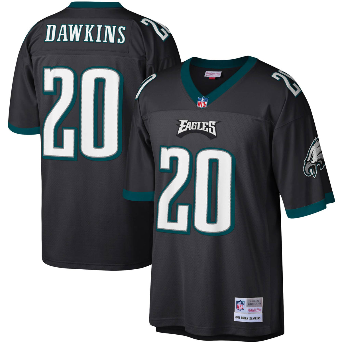 Brian Dawkins Philadelphia Eagles black jersey