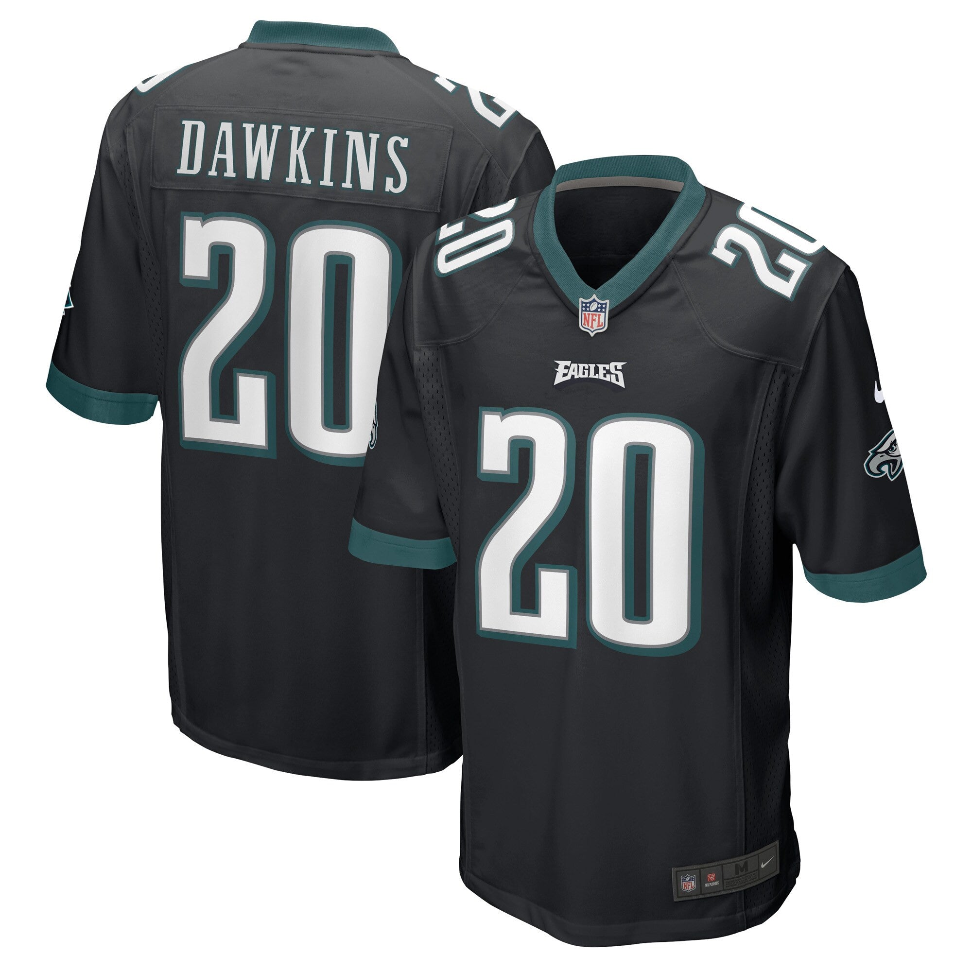 Brian Dawkins Philadelphia Eagles black jersey