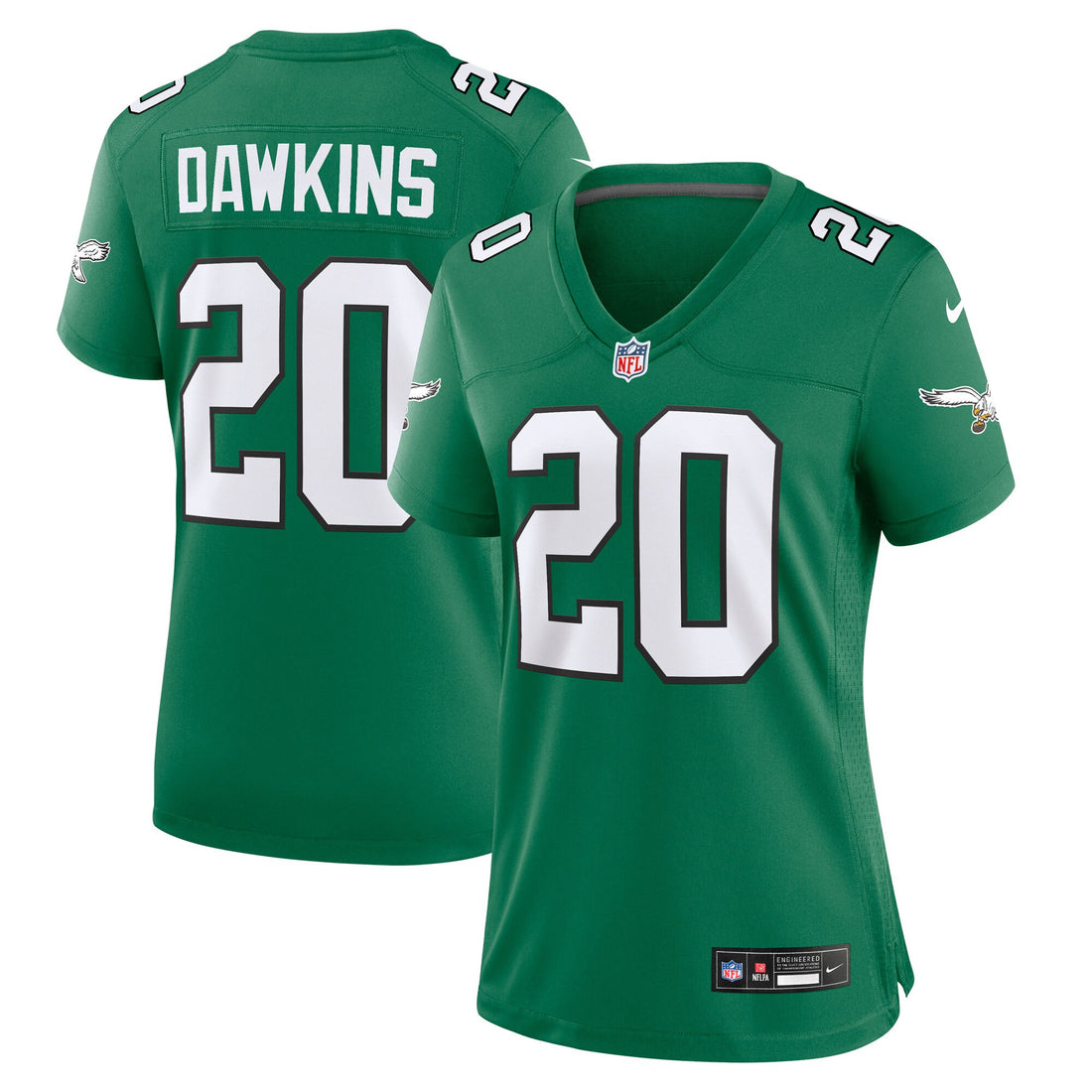 Brian Dawkins Philadelphia Eagles green Alternate jersey