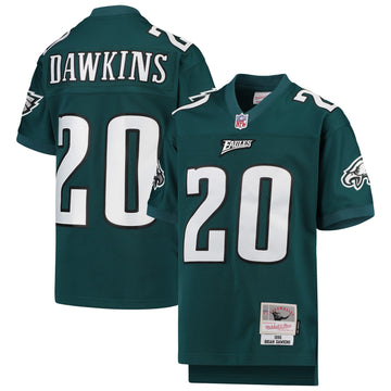 Brian Dawkins Philadelphia Eagles green jersey