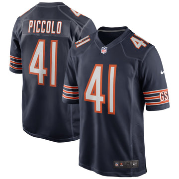Brian Piccolo Chicago Bears navy Game jersey
