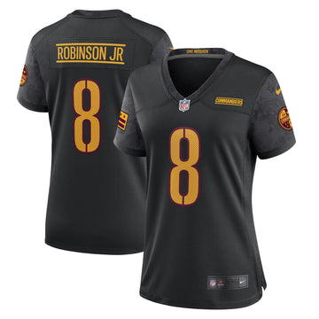 Brian Robinson Jr Washington Commanders black jersey