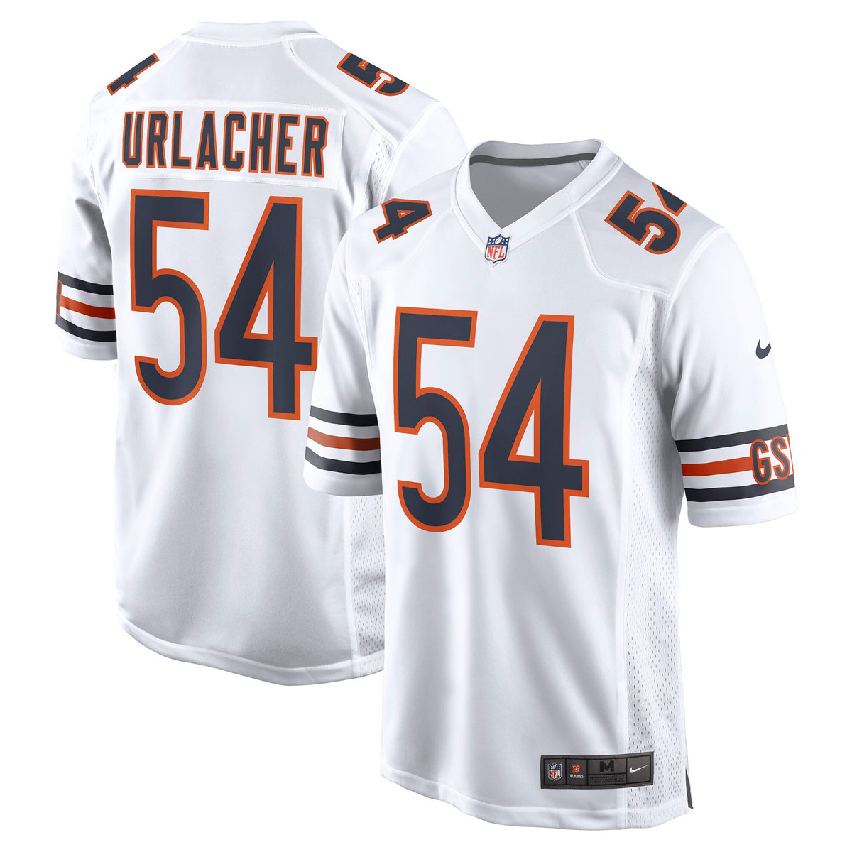 Brian Urlacher Chicago Bears white jersey
