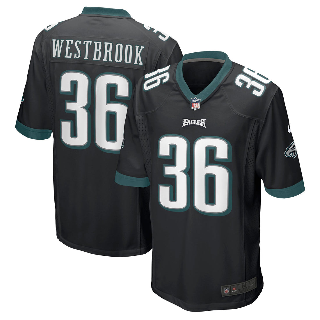 Brian Westbrook Philadelphia Eagles black Alternate jersey