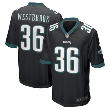 Brian Westbrook Philadelphia Eagles black Alternate jersey