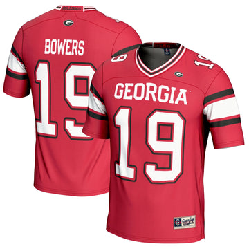 Brock Bowers Georgia Bulldogs red jersey