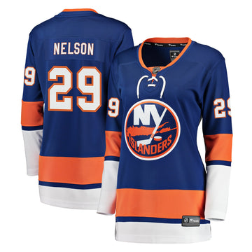 Brock Nelson New York Islanders royal jersey