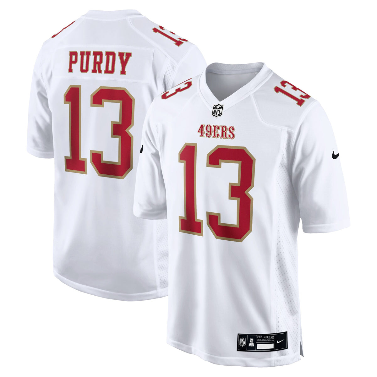 Brock Purdy San Francisco 49ers white Fashion jersey