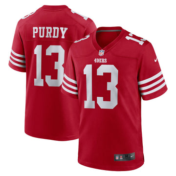 Brock Purdy San Francisco 49ers scarlet Game jersey