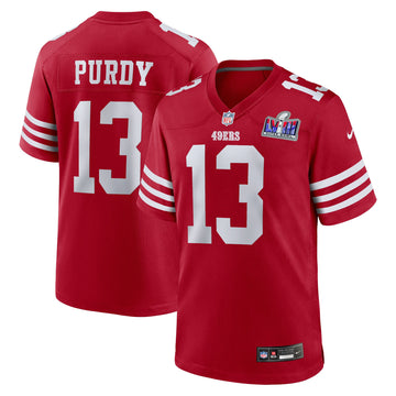 Brock Purdy Super Bowl Lviii San Francisco 49ers scarlet jersey