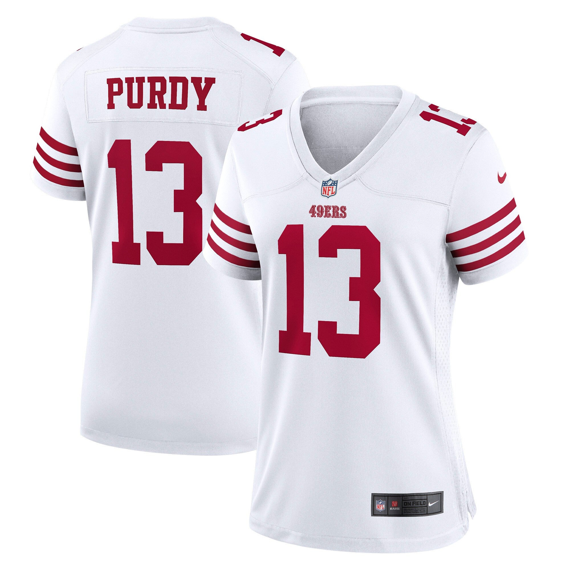 Brock Purdy San Francisco 49ers white jersey