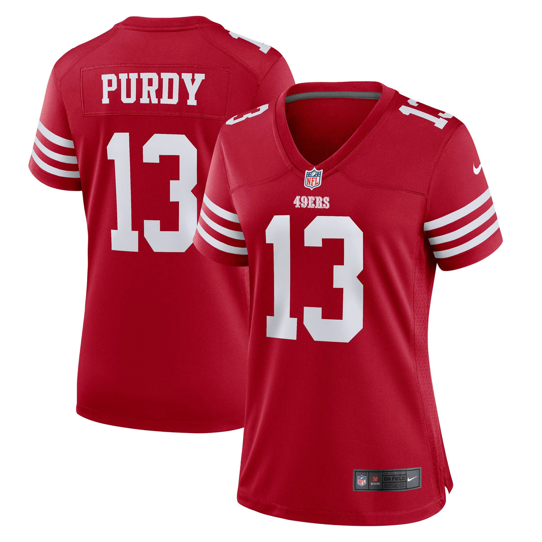 Brock Purdy San Francisco 49ers scarlet jersey