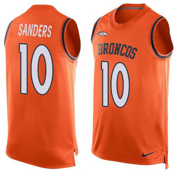 Emmanuel Sanders Denver Broncos orange Limited jersey