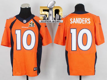 Emmanuel Sanders Denver Broncos orange Elite jersey