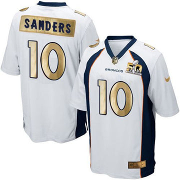 Emmanuel Sanders Denver Broncos white Game jersey