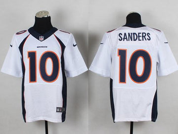 Emmanuel Sanders Denver Broncos white Elite jersey