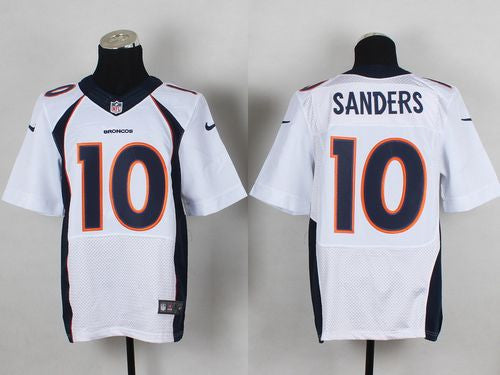Emmanuel Sanders Denver Broncos white Elite jersey