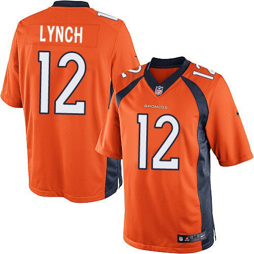 Paxton Lynch Denver Broncos orange Limited jersey