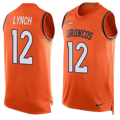 Paxton Lynch Denver Broncos orange Limited jersey