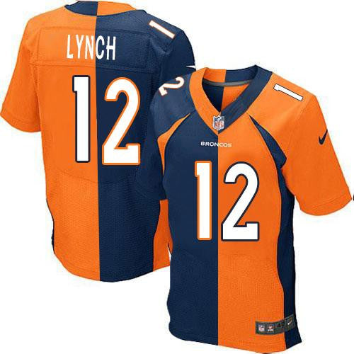 Paxton Lynch Denver Broncos orange Elite jersey