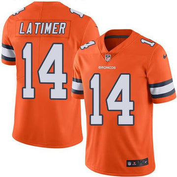 Cody Latimer Denver Broncos orange Limited jersey