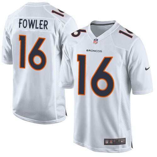 Bennie Fowler Denver Broncos white Game jersey