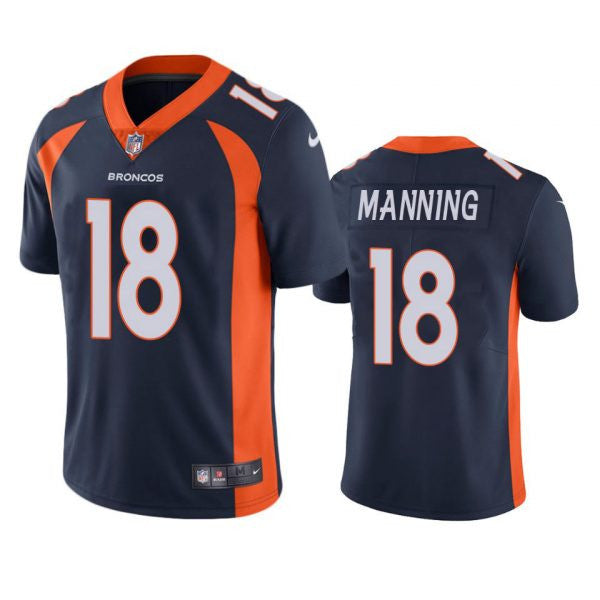 Peyton Manning Denver Broncos navy Untouchable jersey