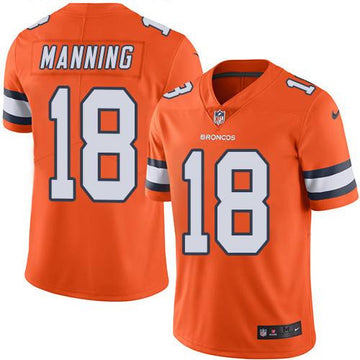 Peyton Manning Denver Broncos orange Limited jersey