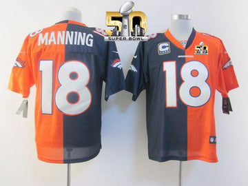 Peyton Manning Denver Broncos orange Elite jersey