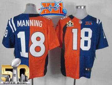 Peyton Manning Denver Broncos orange Elite jersey