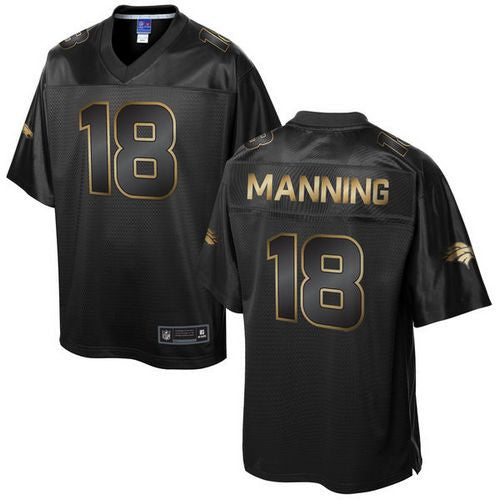 Peyton Manning Denver Broncos black Pro Line jersey