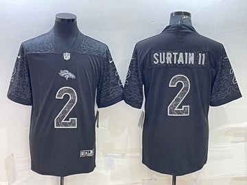 Patrick Surtain II Denver Broncos black Limited jersey