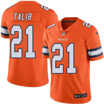 Aqib Talib Denver Broncos orange Limited jersey