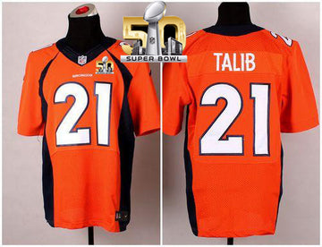 Aqib Talib Denver Broncos orange Elite jersey