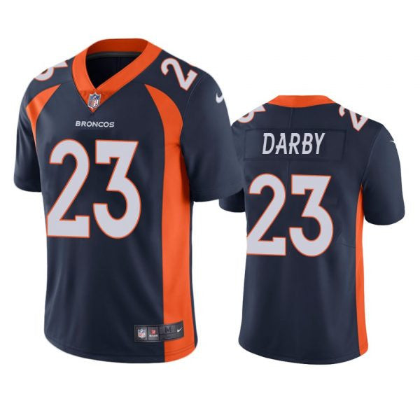 Ronald Darby Denver Broncos navy Vapor jersey