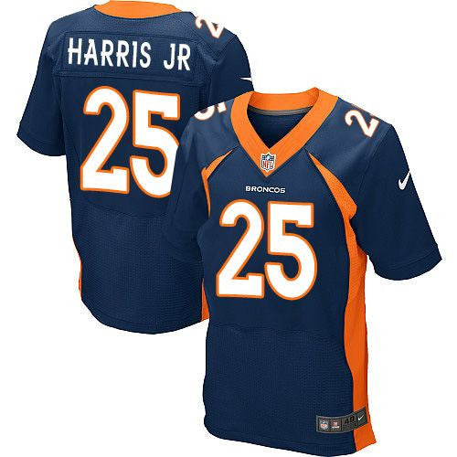 Chris Harris Jr Denver Broncos navy Elite jersey