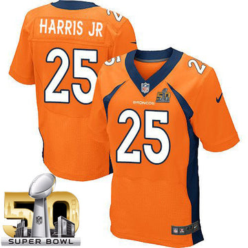 Chris Harris Jr Denver Broncos orange Elite jersey