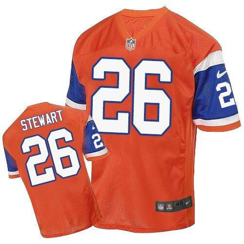 Darian Stewart Denver Broncos orange Elite jersey
