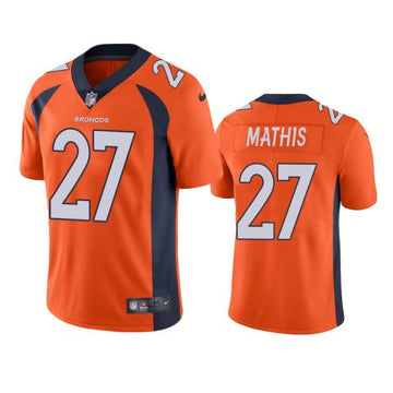 Damarri Mathis Denver Broncos orange Untouchable jersey