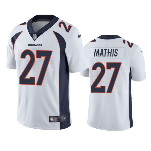 Damarri Mathis Denver Broncos white Untouchable jersey