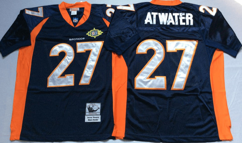 Steve Atwater Denver Broncos navy Throwback jersey